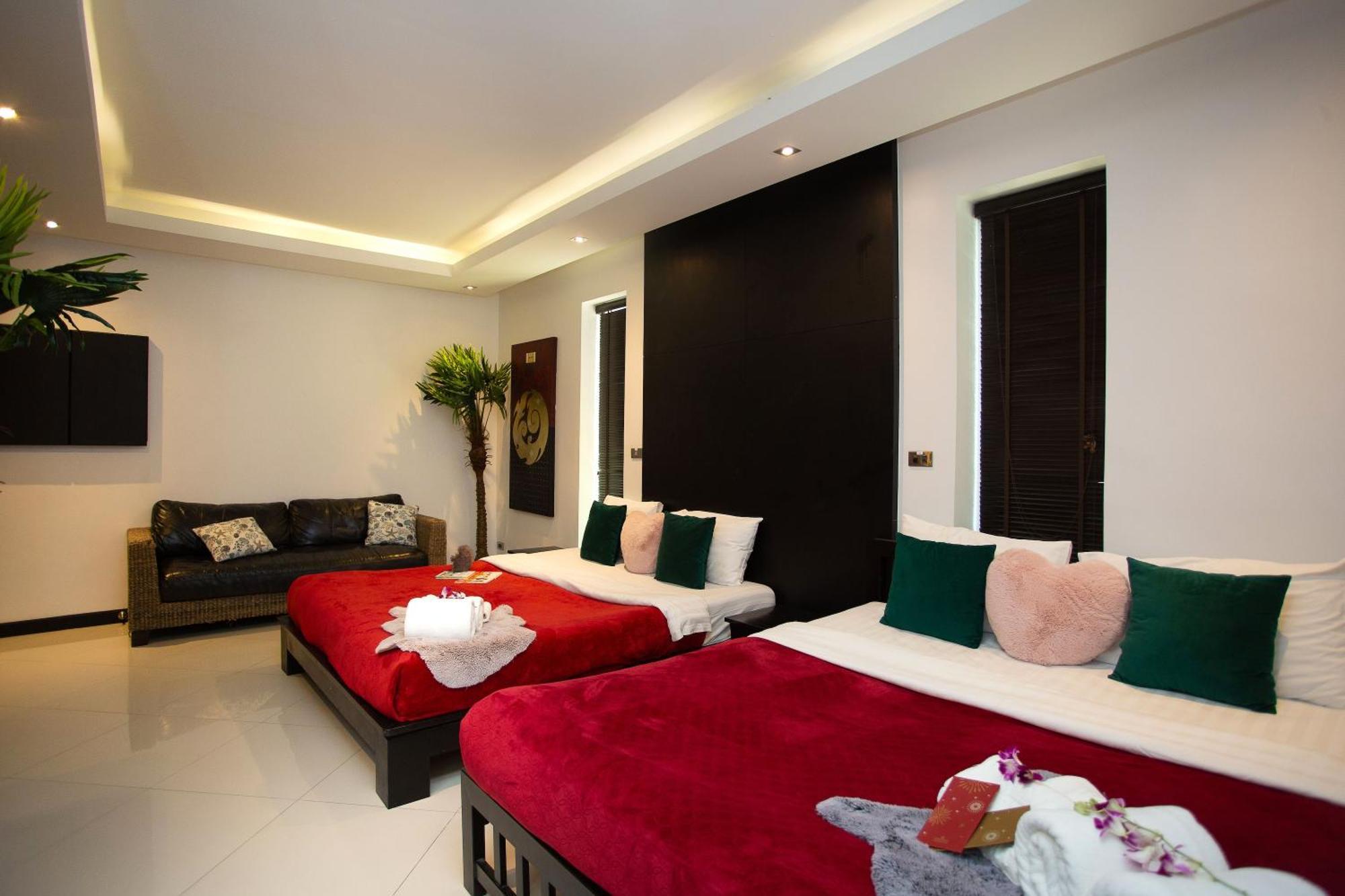 חוף ג'ומטיין Villas In Pattaya חדר תמונה