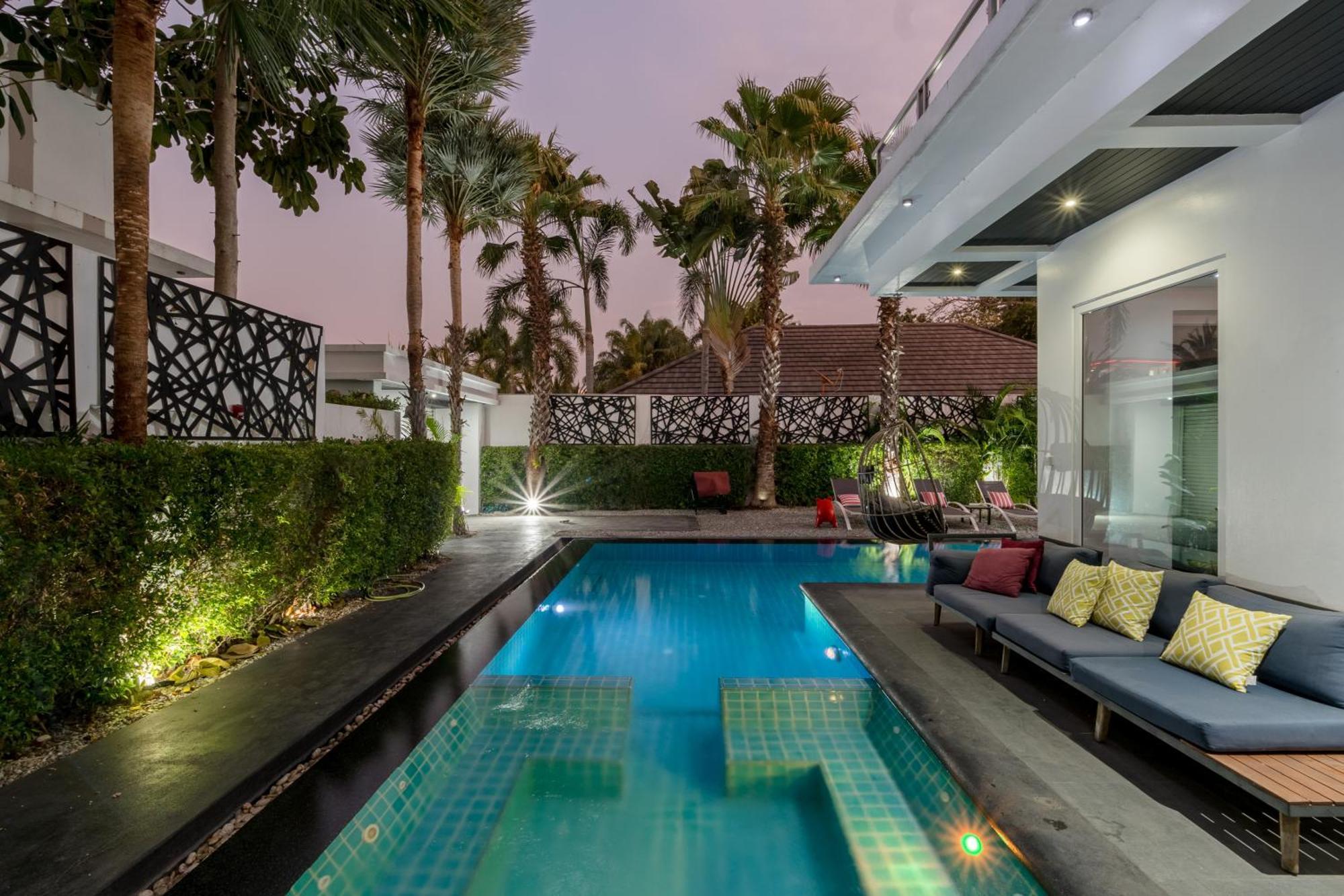 חוף ג'ומטיין Villas In Pattaya חדר תמונה